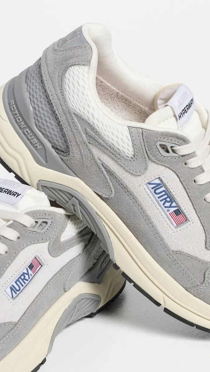 Autry Hyperway Low Man Suede Mesh Sneakers | Thumbnail 5 Autry Hyperway Low Man Suede Mesh Sneakers | Thumbnail 5