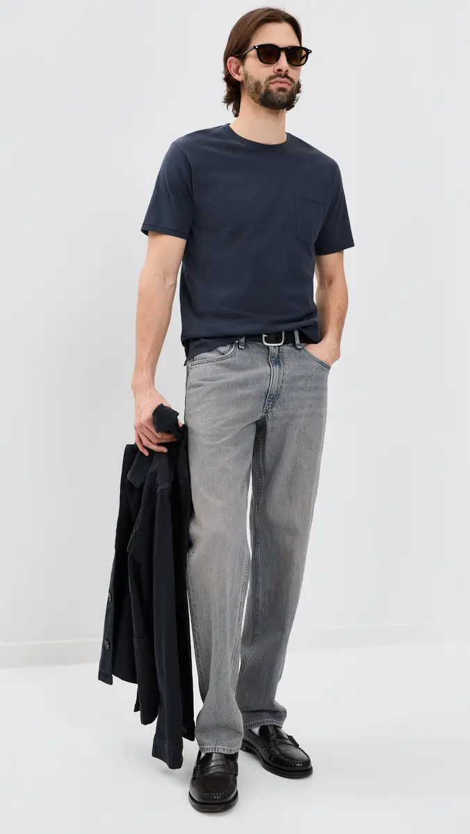 rag & bone Garment Dye Classic Pocket Tee Sal | Thumbnail 5
