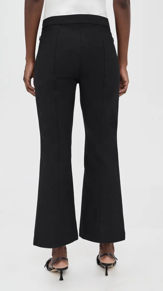 Theory Seamed Kick Pants Black | Thumbnail 3 Theory Seamed Kick Pants Black | Thumbnail 3