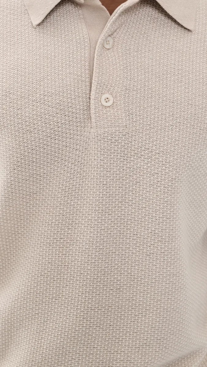 Vince Geo Jacquard Polo ineral/Classic Cream | Thumbnail 6 Vince Geo Jacquard Polo ineral/Classic Cream | Thumbnail 6