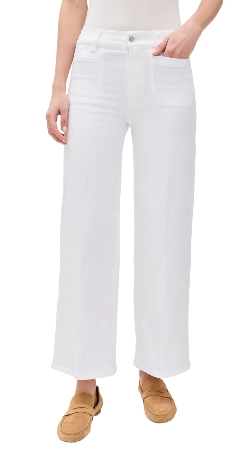 Frame Le Slim Palazzo Modernist Pocket Jeans