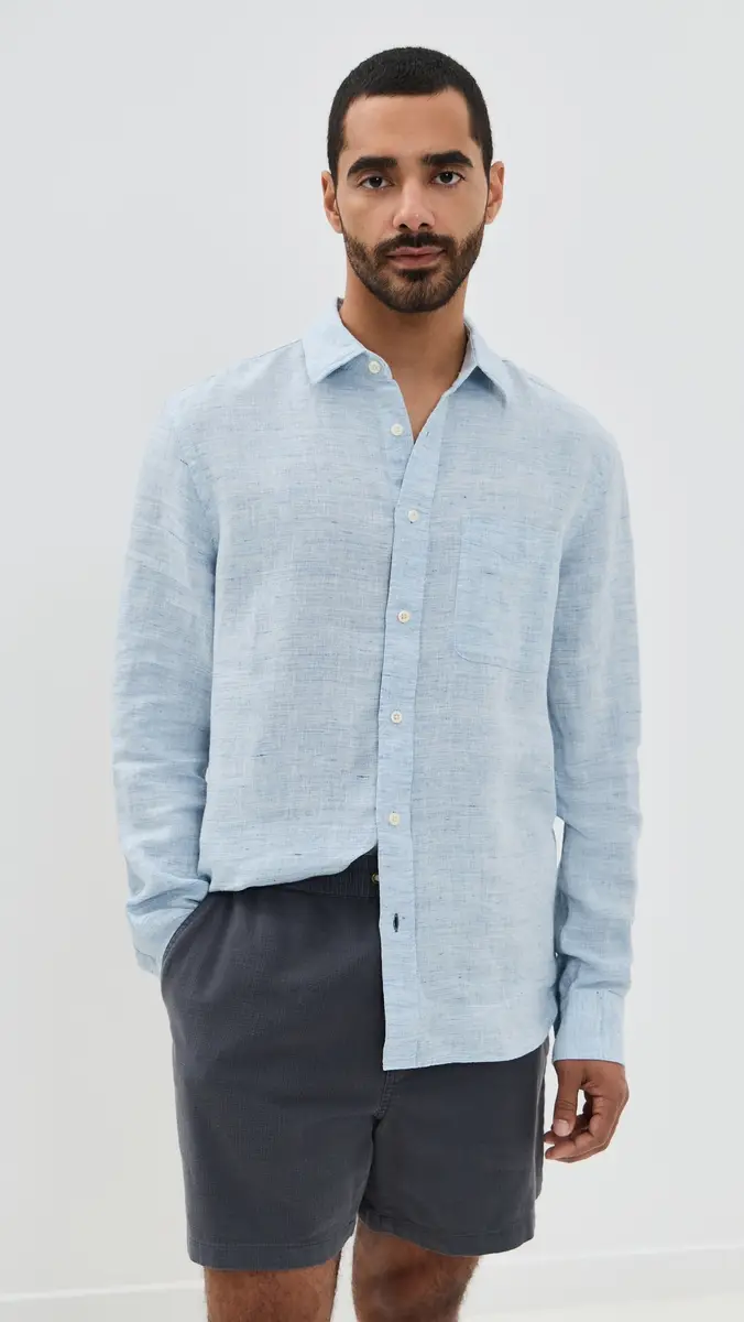 Faherty Linen Laguna Shirt | Thumbnail 2 Faherty Linen Laguna Shirt | Thumbnail 2