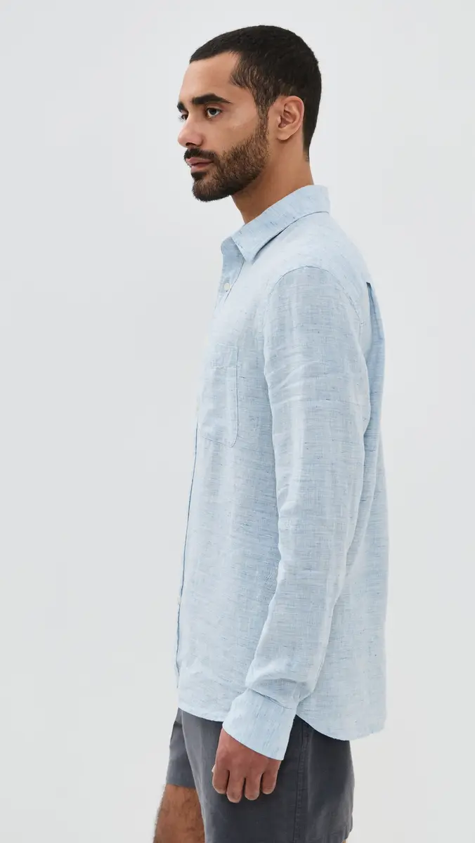 Faherty Linen Laguna Shirt | Thumbnail 4 Faherty Linen Laguna Shirt | Thumbnail 4