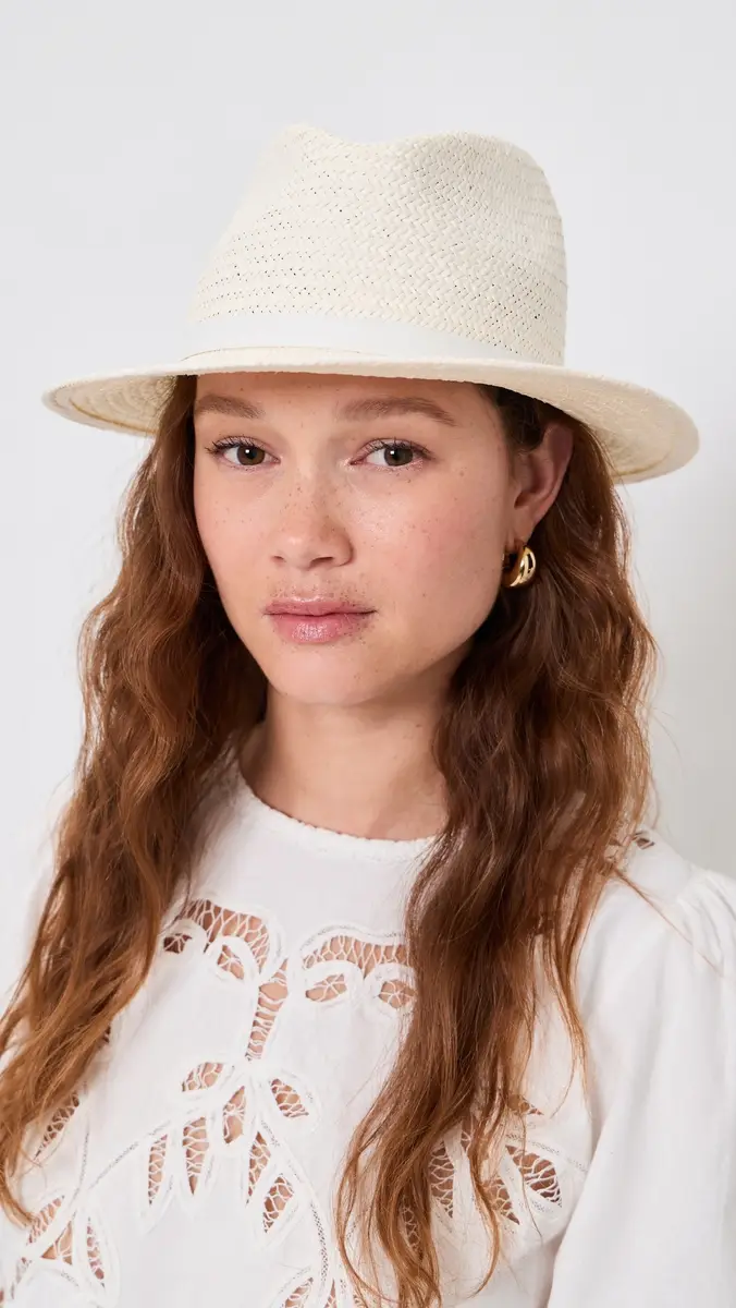rag & bone Packable Straw Fedora Hat | Thumbnail 3 rag & bone Packable Straw Fedora Hat | Thumbnail 3