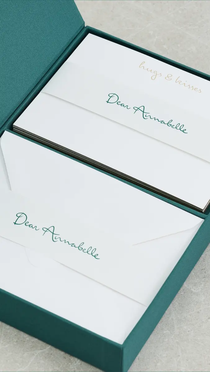 Dear Annabelle Je T'aime Notecards | Thumbnail 3 Dear Annabelle Je T'aime Notecards | Thumbnail 3