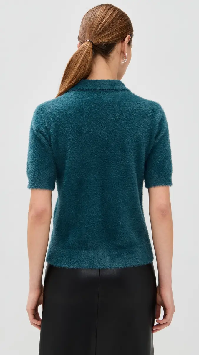 LE BOP Fuzzy Short Sleeve Polo | Thumbnail 3 LE BOP Fuzzy Short Sleeve Polo | Thumbnail 3