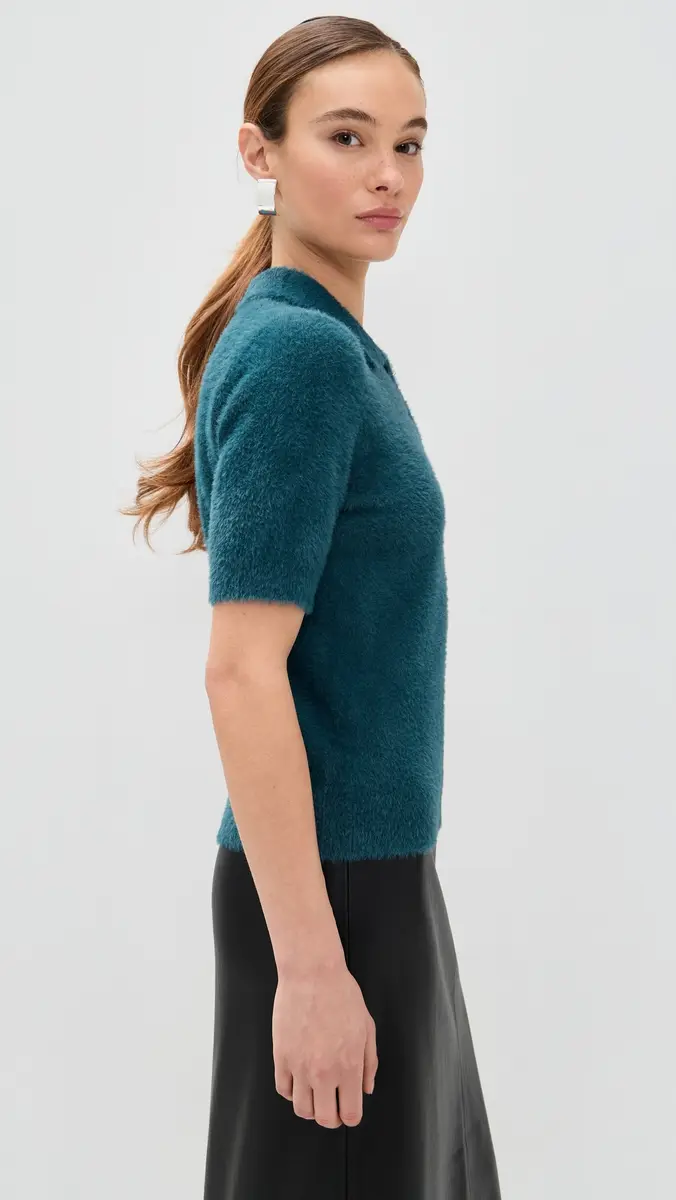 LE BOP Fuzzy Short Sleeve Polo | Thumbnail 4 LE BOP Fuzzy Short Sleeve Polo | Thumbnail 4