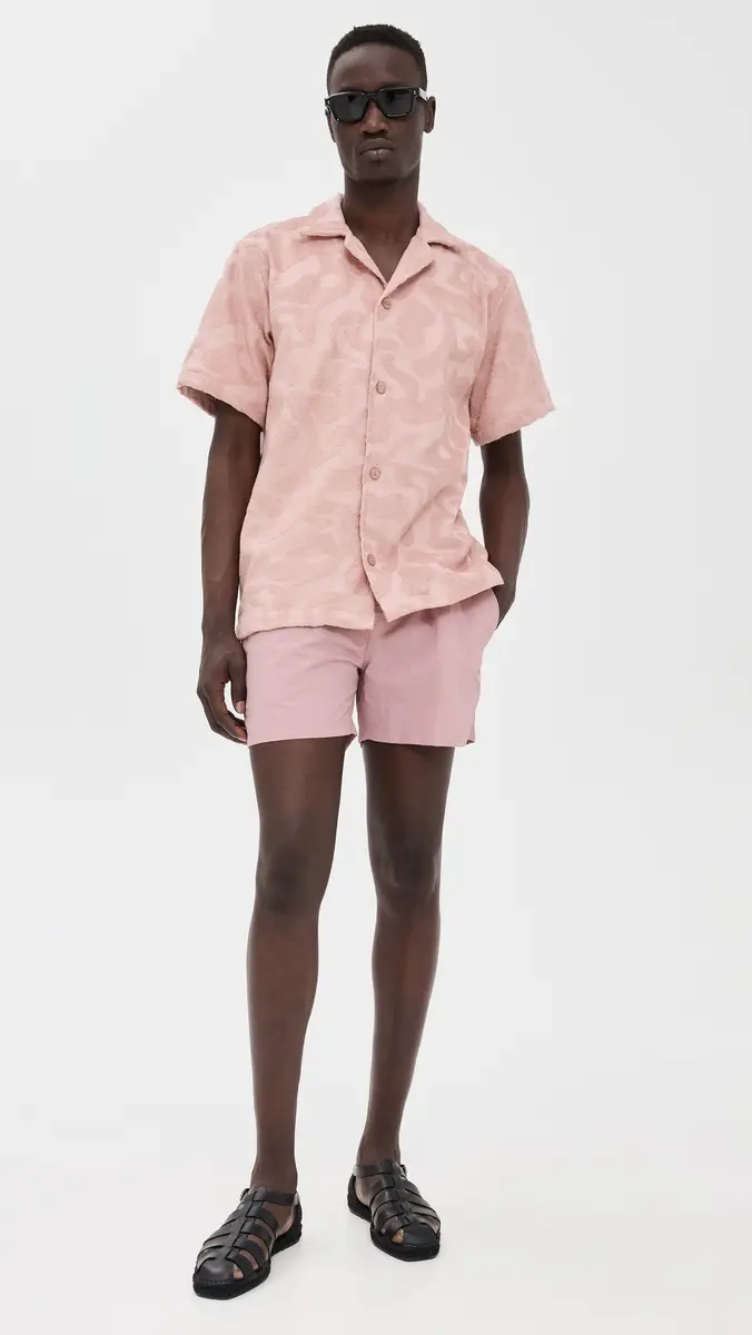OAS Blush Nylon Swim Shorts 5 | Thumbnail 5 OAS Blush Nylon Swim Shorts 5 | Thumbnail 5