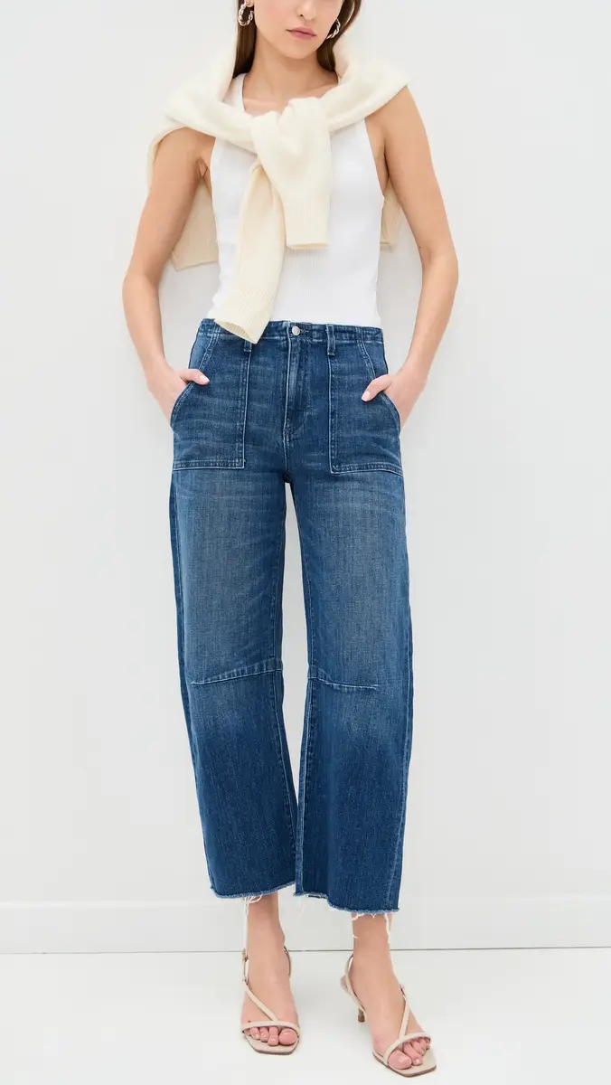 Le Jean Utility Soft Barrel Jeans | Thumbnail 5 Le Jean Utility Soft Barrel Jeans | Thumbnail 5