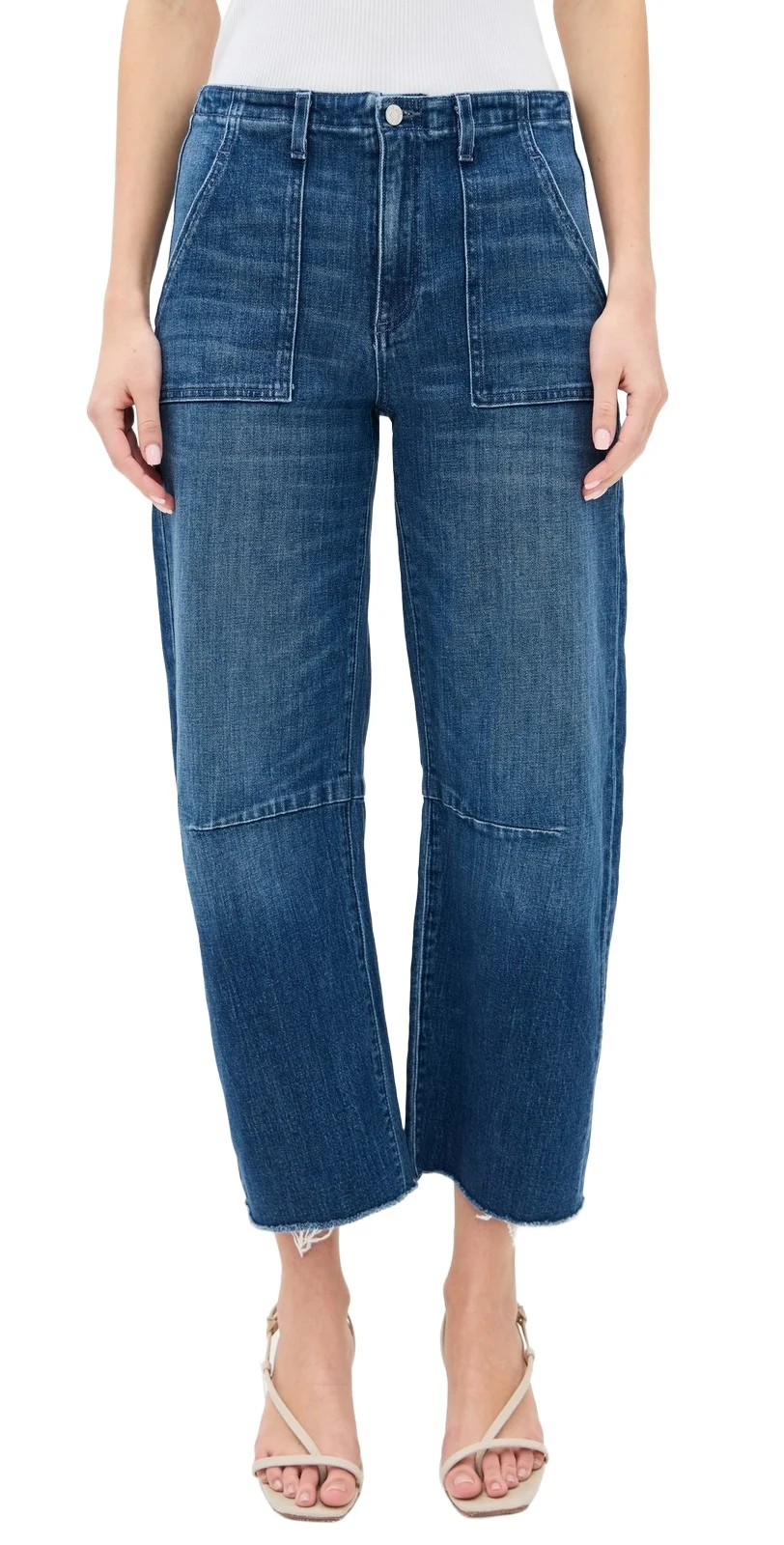 Le Jean Utility Soft Barrel Jeans
