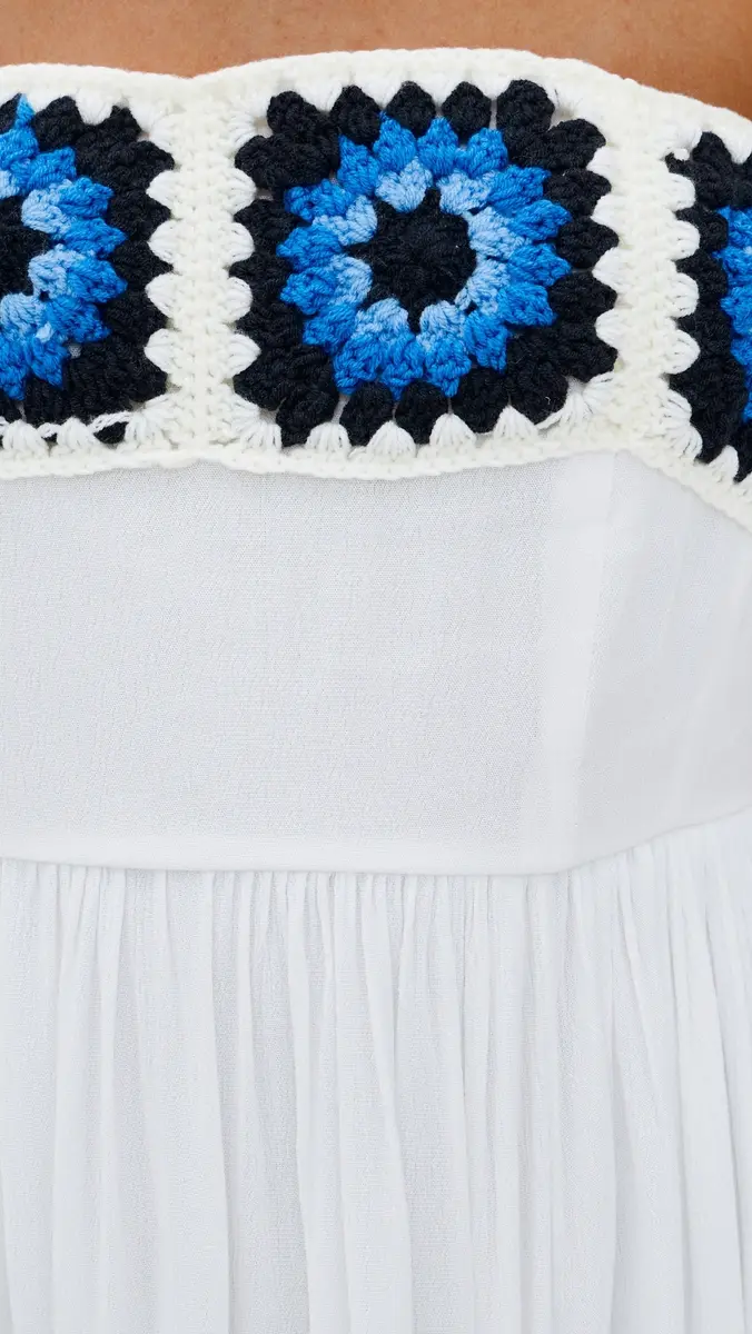 Elexiay Lewa Dress Blue Ombre | Thumbnail 6 Elexiay Lewa Dress Blue Ombre | Thumbnail 6