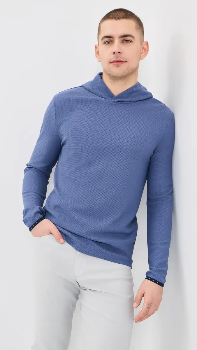Greyson Traverse Waffle Hoodie | Thumbnail 2 Greyson Traverse Waffle Hoodie | Thumbnail 2