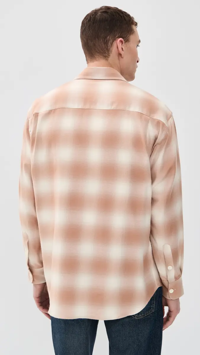 Aaron Levine Shadow Flannel Shirt | Thumbnail 3