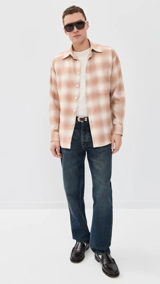 Aaron Levine Shadow Flannel Shirt | Thumbnail 5