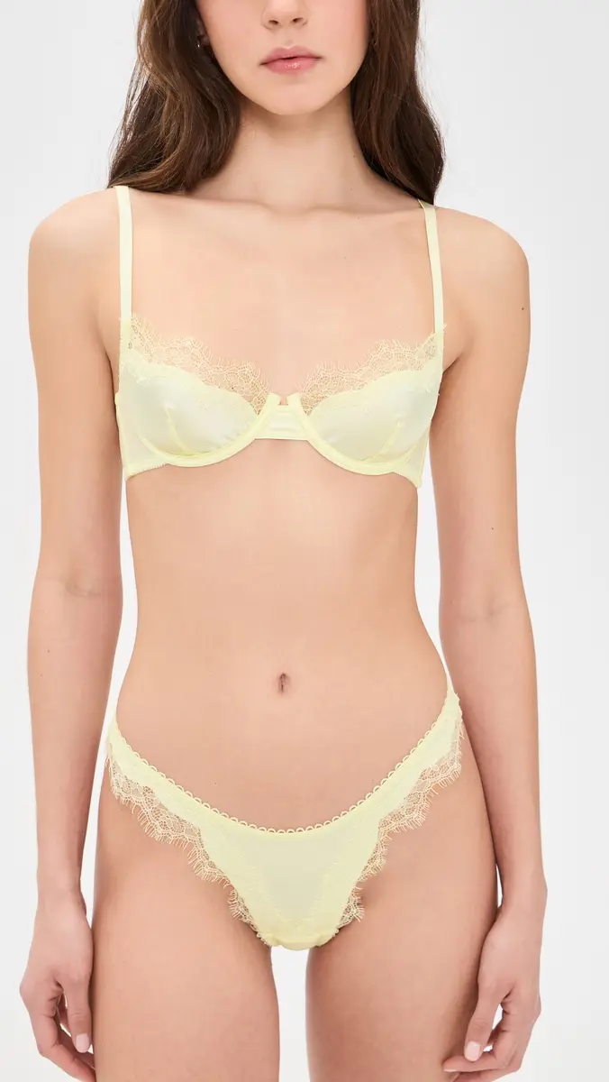 Kat the Label Sorrento Underwire Bra Limoncello | Thumbnail 5