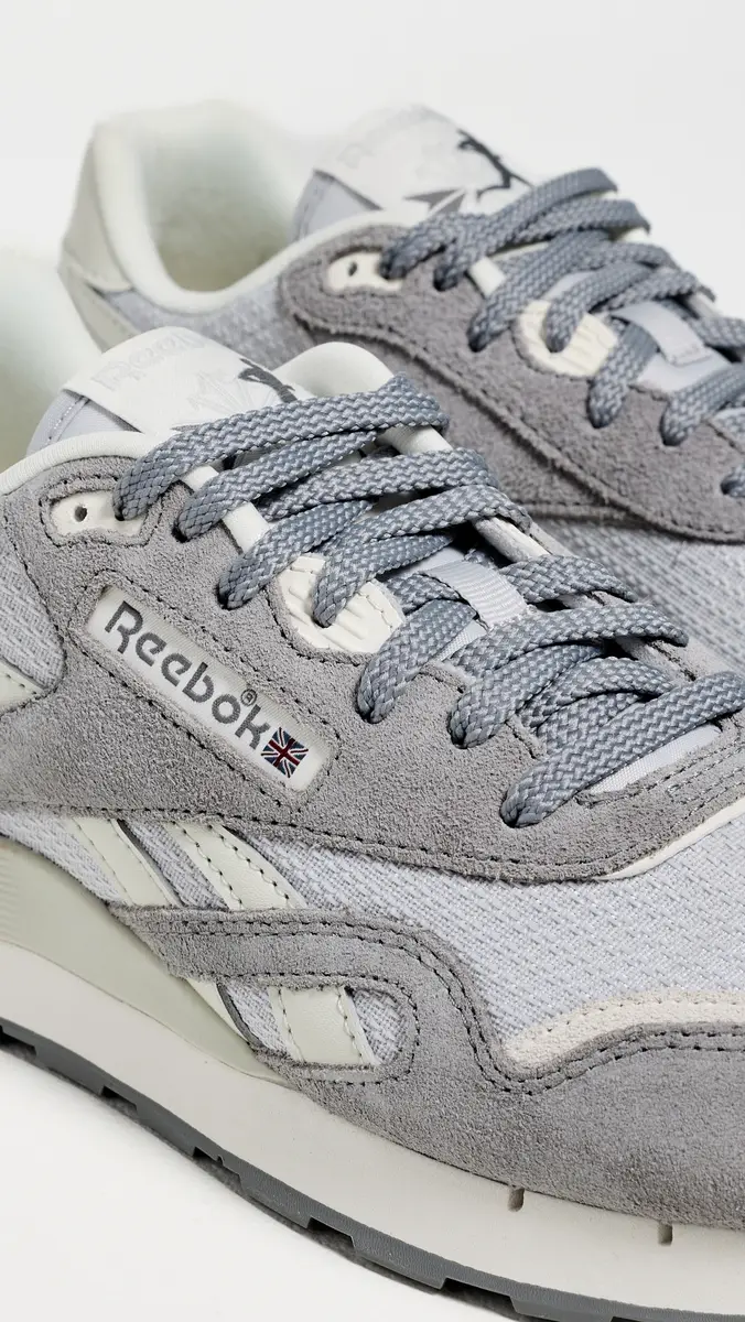 Reebok Classic Nylon 9 Sneakers Grey3/Soft Grey/Chalk | Thumbnail 6