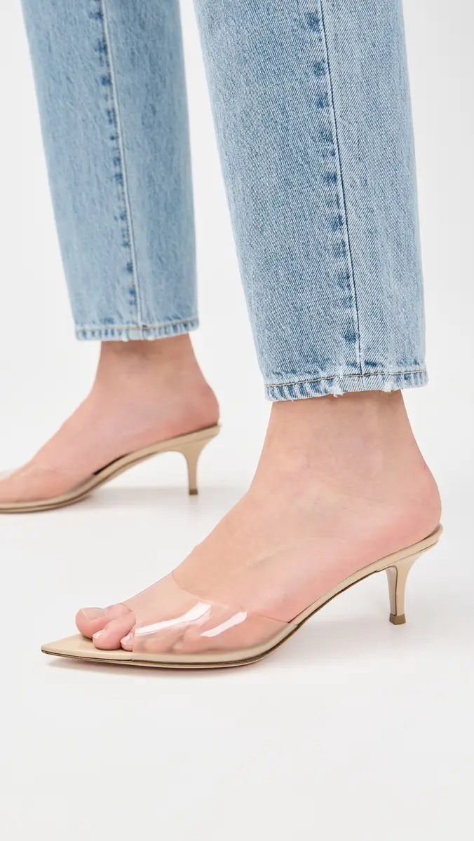 Gianvito Rossi Elle Glass+Vernice Sandals | Thumbnail 3 Gianvito Rossi Elle Glass+Vernice Sandals | Thumbnail 3