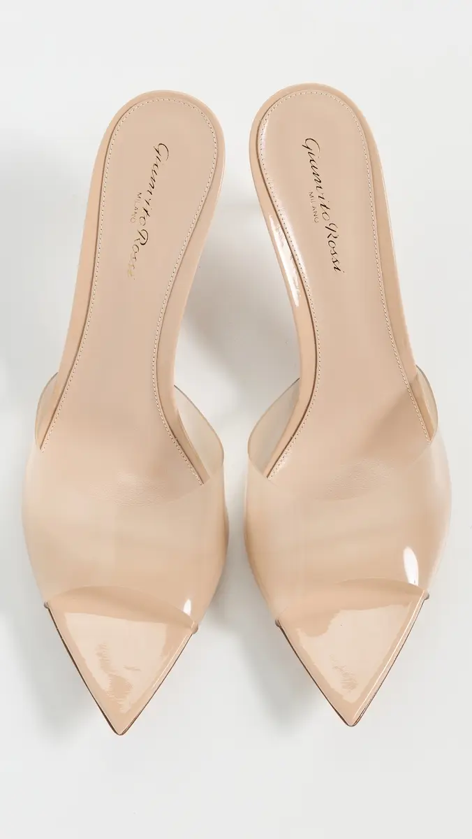 Gianvito Rossi Elle Glass+Vernice Sandals | Thumbnail 5 Gianvito Rossi Elle Glass+Vernice Sandals | Thumbnail 5