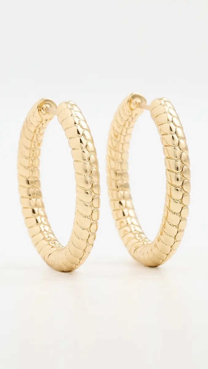 Jennifer Fisher Madison Huggie Hoop Earrings | Thumbnail 4
