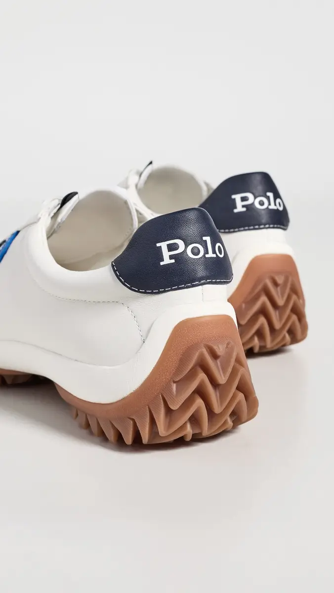 Polo Ralph Lauren Tread Sneakers Deckwash White/Multi | Thumbnail 4 Polo Ralph Lauren Tread Sneakers Deckwash White/Multi | Thumbnail 4