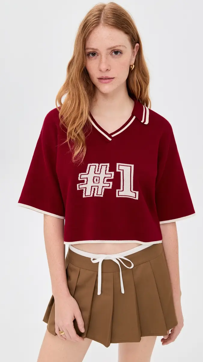 State & Lake V Neck Varsity Jersey | Thumbnail 2 State & Lake V Neck Varsity Jersey | Thumbnail 2