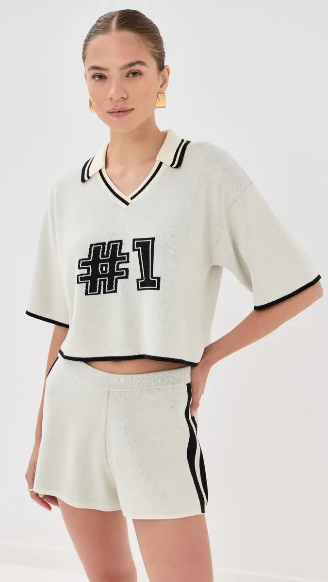 State & Lake V Neck Varsity Jersey | Thumbnail 2 State & Lake V Neck Varsity Jersey | Thumbnail 2