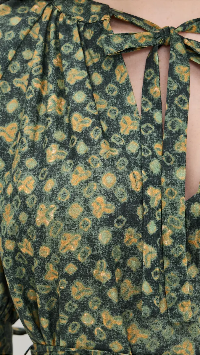 o.p.t o. p.t Aksoy Dress Green Floral | Thumbnail 6
