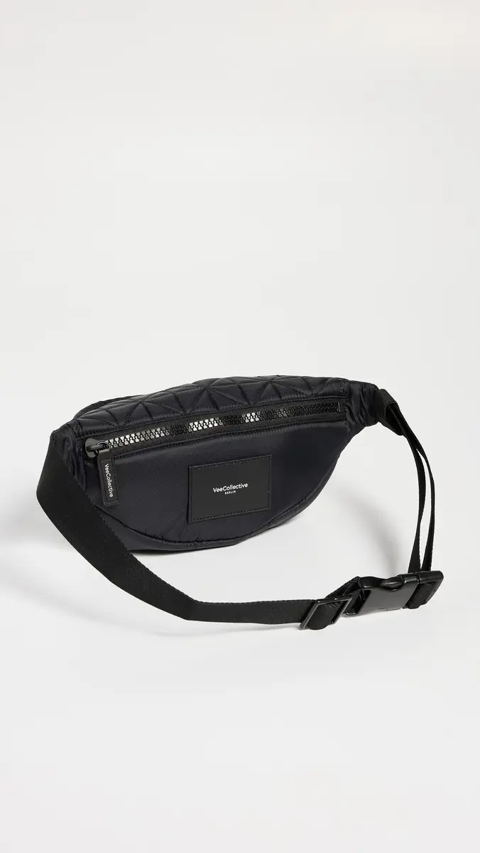 Vee Collective Vee Fanny Pack Black Black One Size | Thumbnail 4 Vee Collective Vee Fanny Pack Black Black One Size | Thumbnail 4