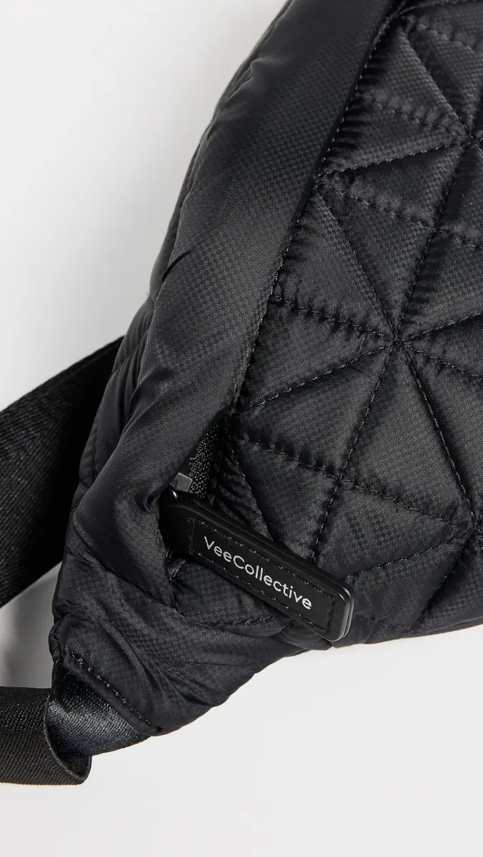 Vee Collective Vee Fanny Pack Black Black One Size | Thumbnail 6 Vee Collective Vee Fanny Pack Black Black One Size | Thumbnail 6