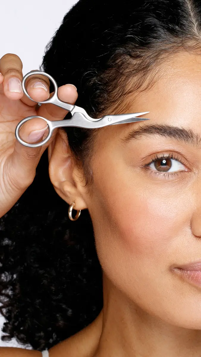 Tweezerman Brow Shaping Scissors and Brush No Color | Thumbnail 3