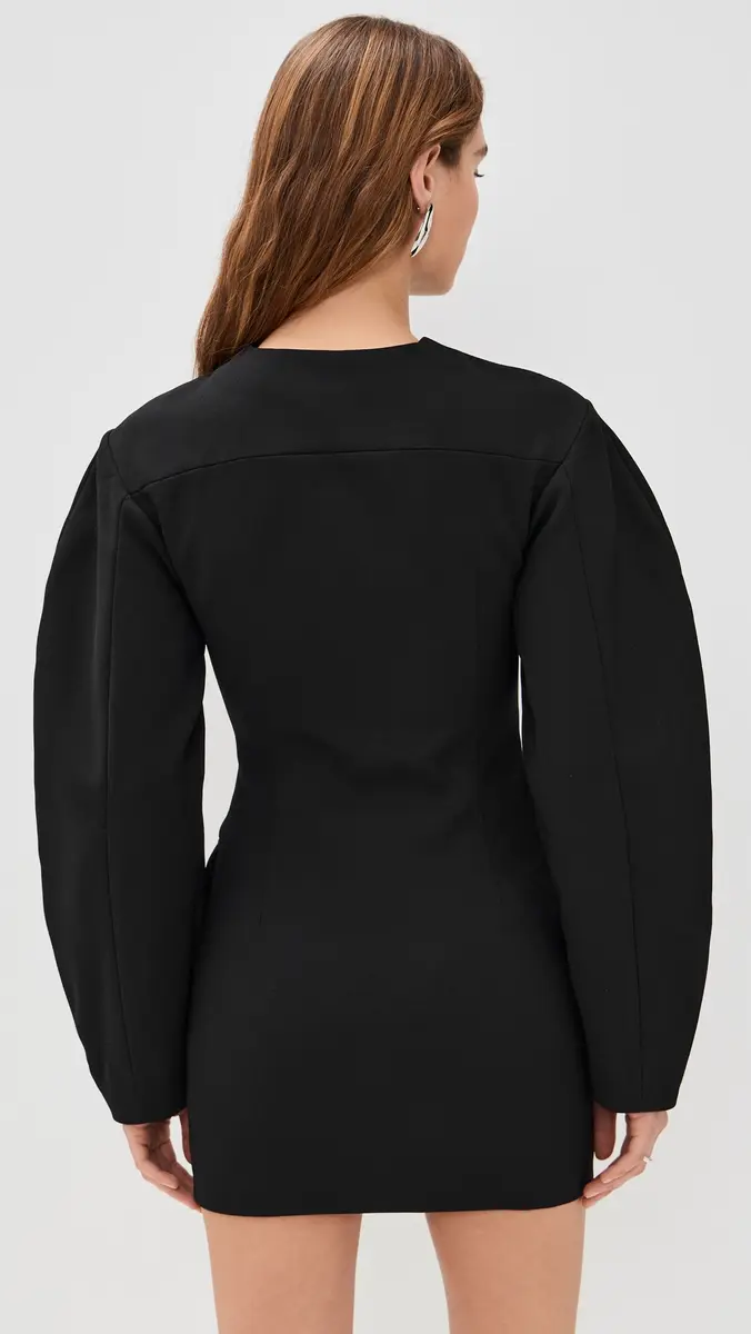 ROTATE Tailored Mini Dress Black | Thumbnail 3 ROTATE Tailored Mini Dress Black | Thumbnail 3