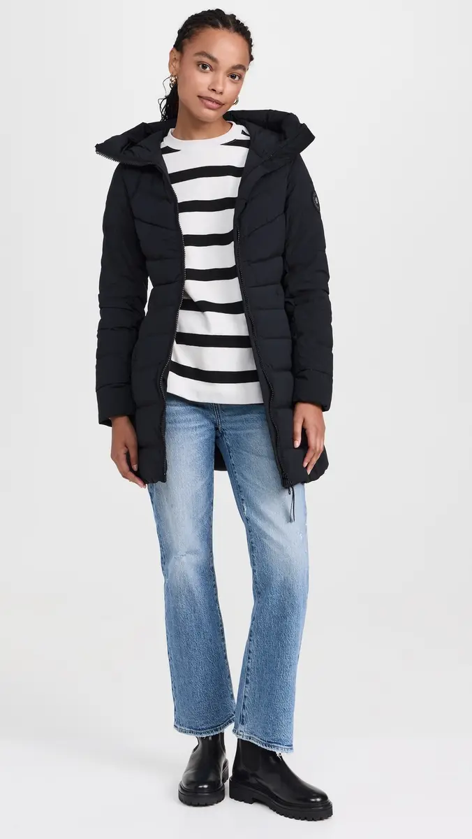 Canada Goose Clair Coat Black | Thumbnail 5