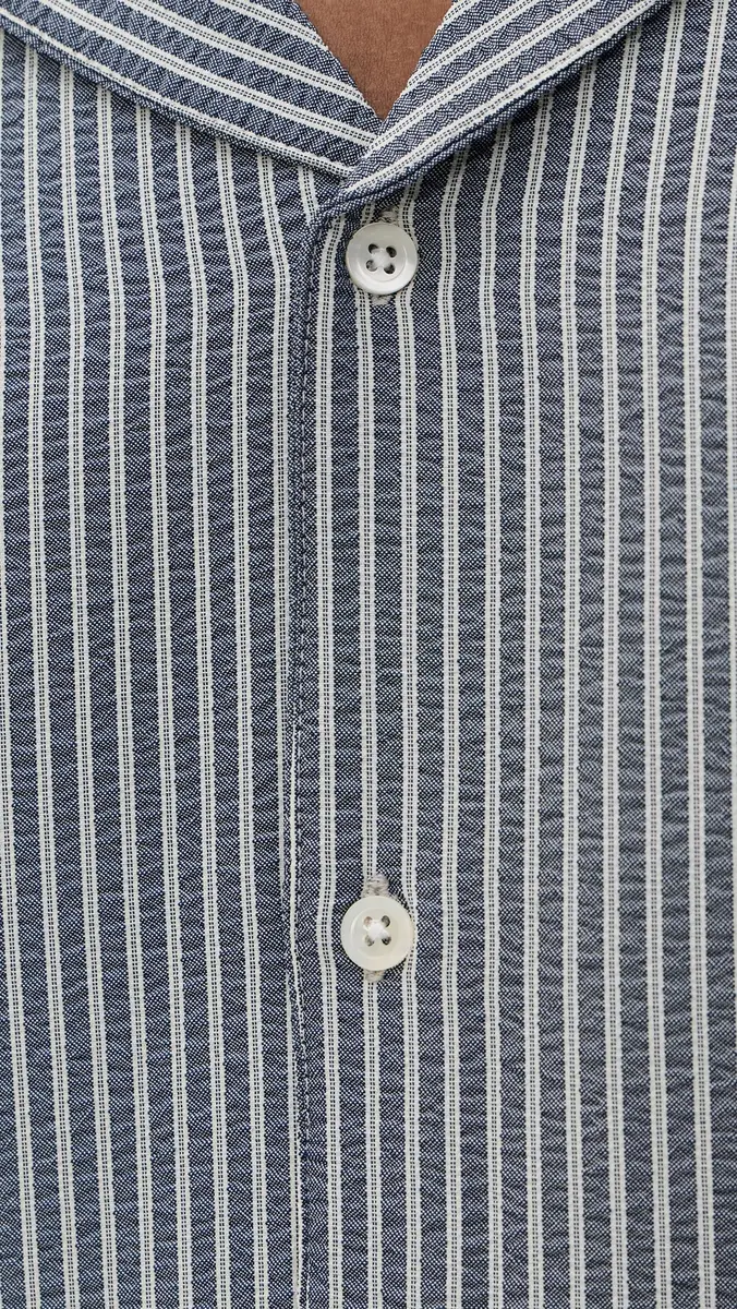 RAILS Amalfi Shirt Navy Deck Stripe | Thumbnail 6 RAILS Amalfi Shirt Navy Deck Stripe | Thumbnail 6