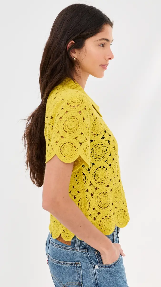 LE BOP Crochet Polo | Thumbnail 5 LE BOP Crochet Polo | Thumbnail 5