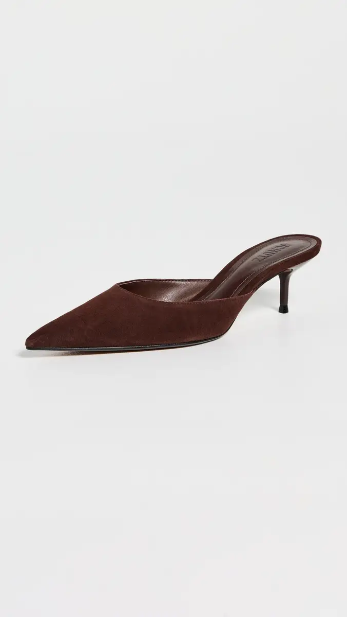 Schutz Julie Kitten Heel Mules | Thumbnail 2 Schutz Julie Kitten Heel Mules | Thumbnail 2