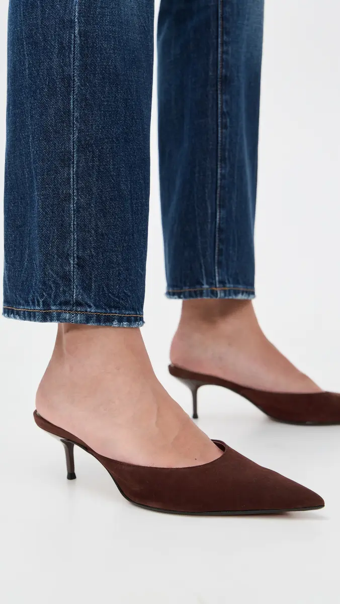 Schutz Julie Kitten Heel Mules | Thumbnail 3 Schutz Julie Kitten Heel Mules | Thumbnail 3