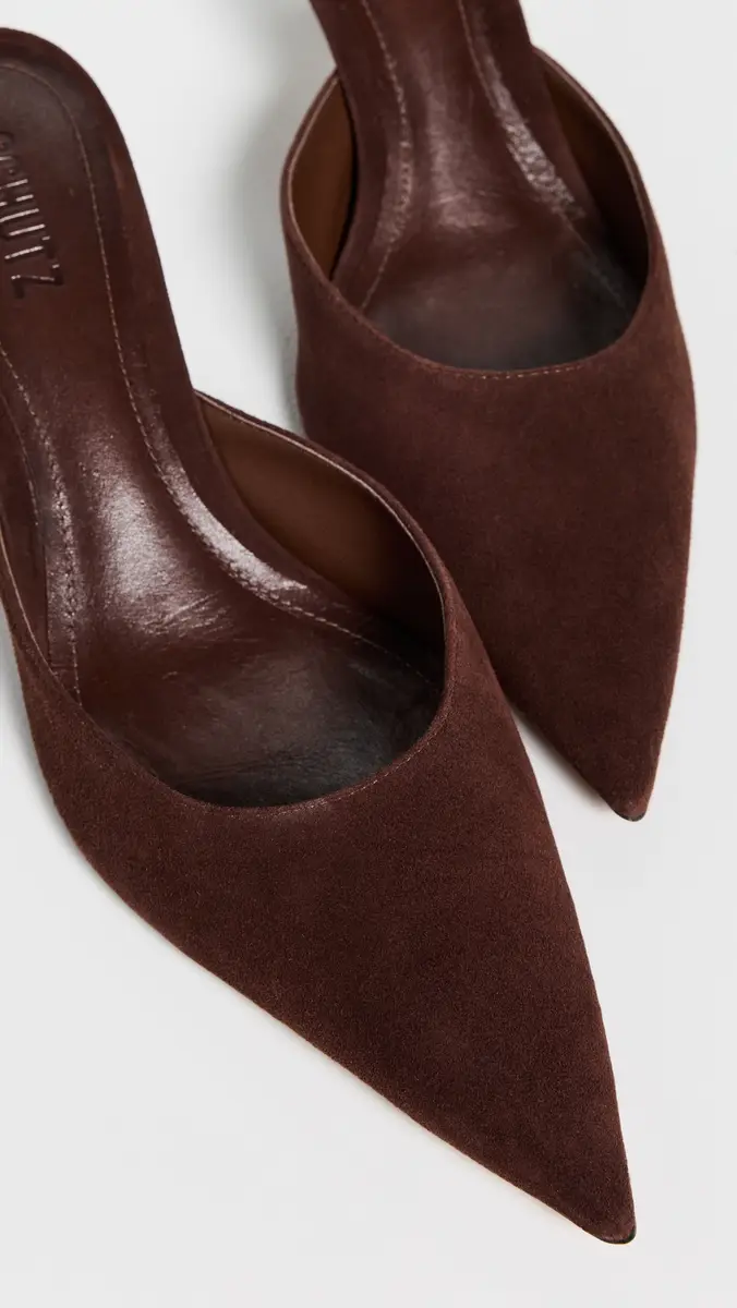 Schutz Julie Kitten Heel Mules | Thumbnail 6 Schutz Julie Kitten Heel Mules | Thumbnail 6