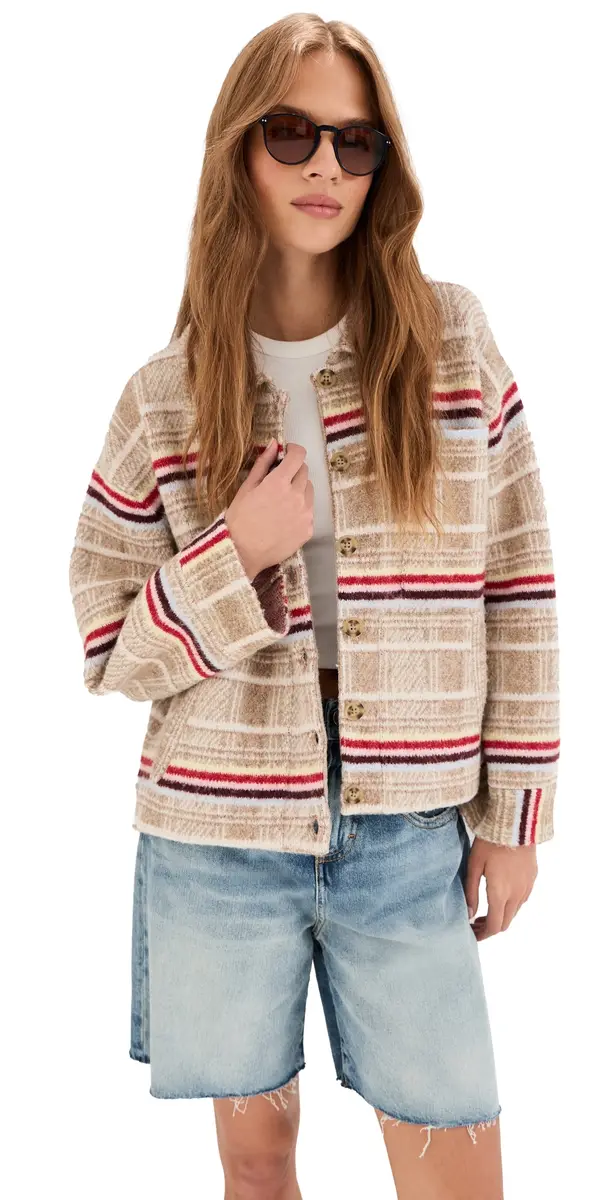 LE BOP Faye Oversized Shacket adras Plaid | Image 1 LE BOP Faye Oversized Shacket adras Plaid | Image 1