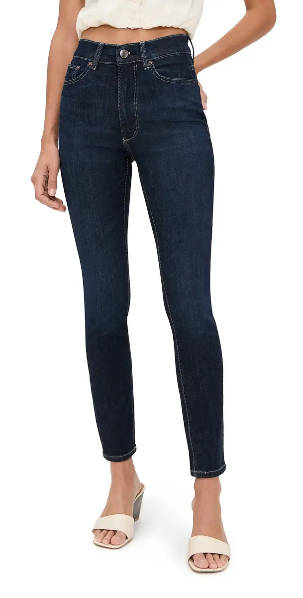 DL1961 Farrow Instasculpt Ankle Skinny Jeans Crescent Harbor (DL Ultimate) | Image 1 DL1961 Farrow Instasculpt Ankle Skinny Jeans Crescent Harbor (DL Ultimate) | Image 1