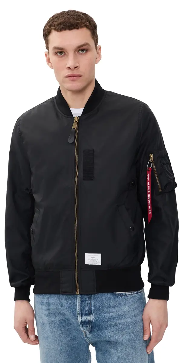 Alpha Industries L-2B Skymaster Gen II Flight Jacket Black | Image 1 Alpha Industries L-2B Skymaster Gen II Flight Jacket Black | Image 1