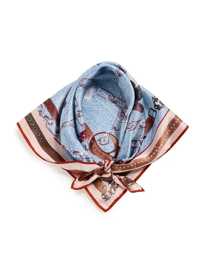 Vasco Teddy Silk Scarf