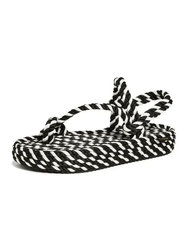 Hawaii Rope Platform Sandals