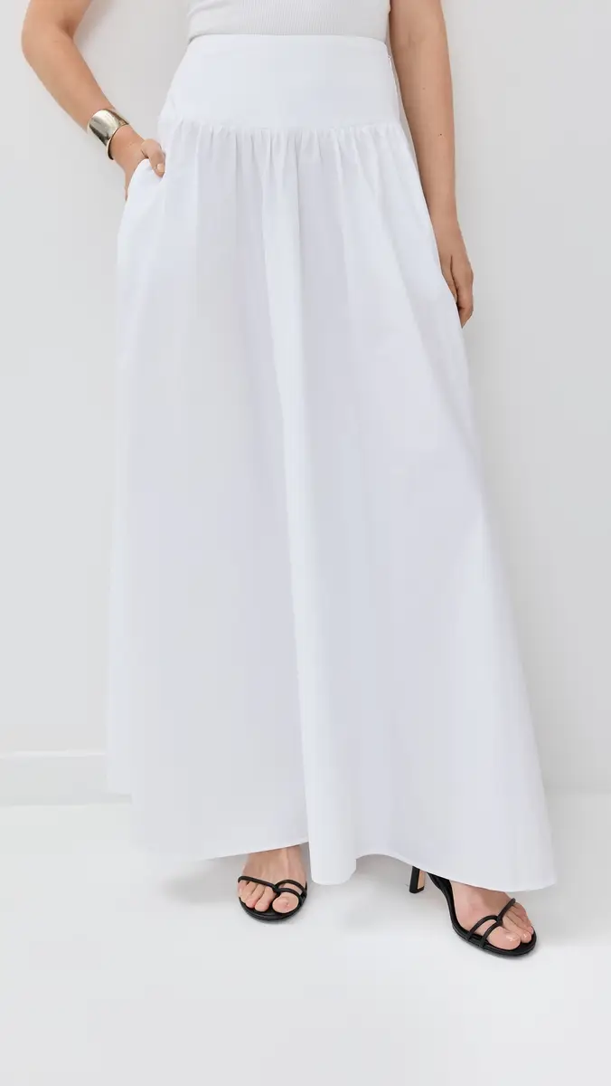susana monaco Poplin Drop Waist Skirt | Thumbnail 2 susana monaco Poplin Drop Waist Skirt | Thumbnail 2