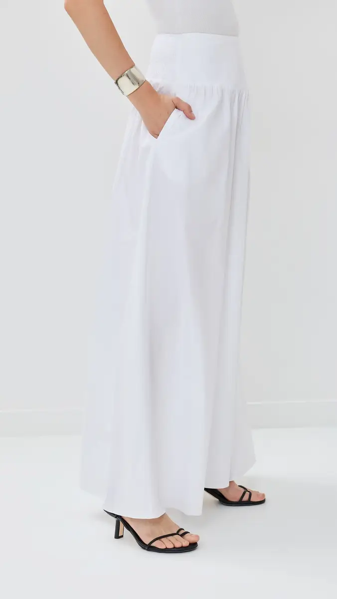 susana monaco Poplin Drop Waist Skirt | Thumbnail 4 susana monaco Poplin Drop Waist Skirt | Thumbnail 4