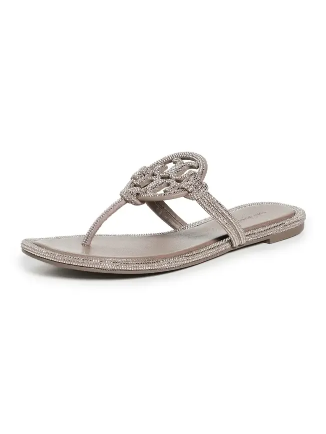 Miller Knotted Pave Sandals