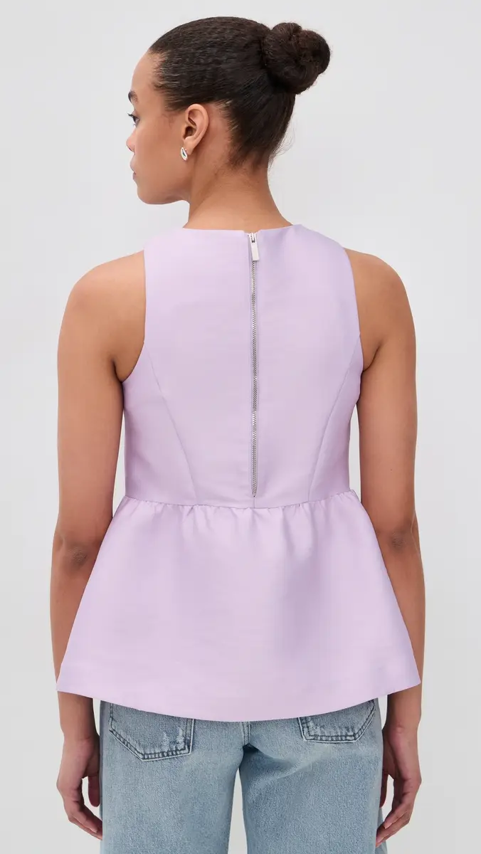 ALIGNE Solstice Satin Top Lavender | Thumbnail 3 ALIGNE Solstice Satin Top Lavender | Thumbnail 3