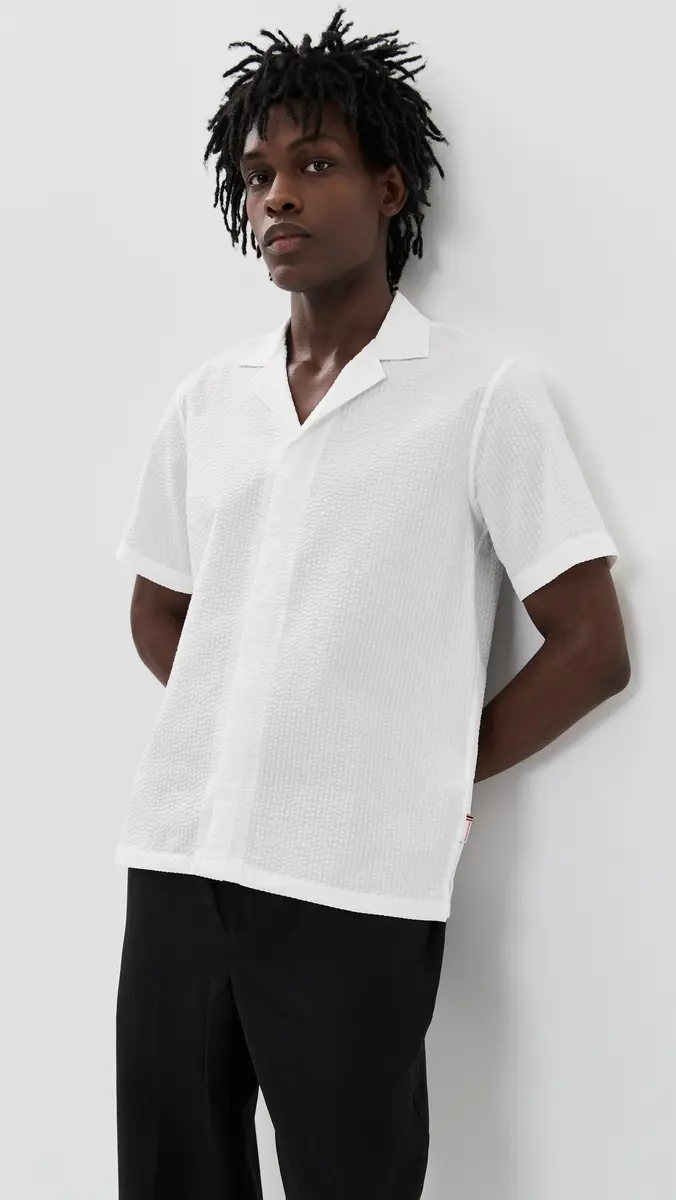 Orlebar Brown Maitan Seersucker Shirt | Thumbnail 2