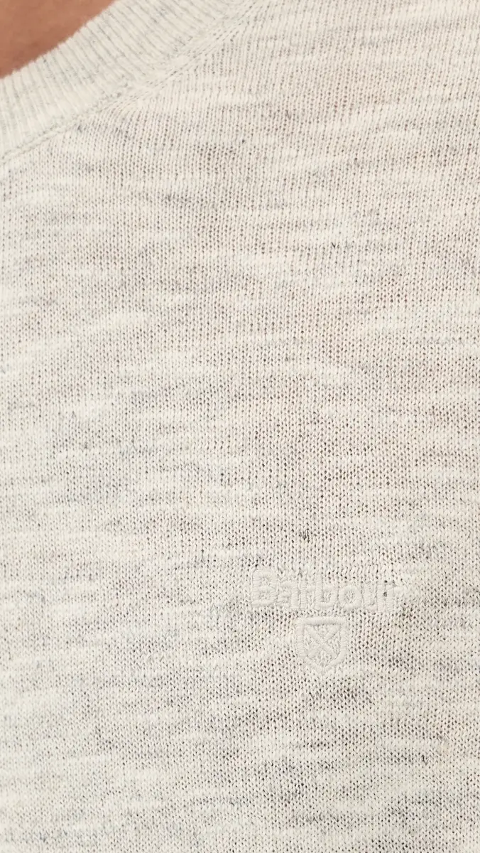 Barbour Flaxby Linen Blend Crew Neck Tee | Thumbnail 6