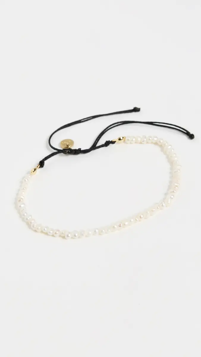 Maison Irem Pearl Anklet | Thumbnail 2