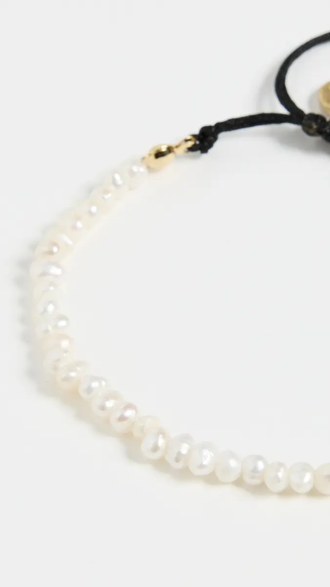Maison Irem Pearl Anklet | Thumbnail 4